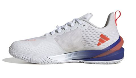 Мужские кроссовки теннисные Adidas Adizero Cybersonic M - cloud white/core black/solar red