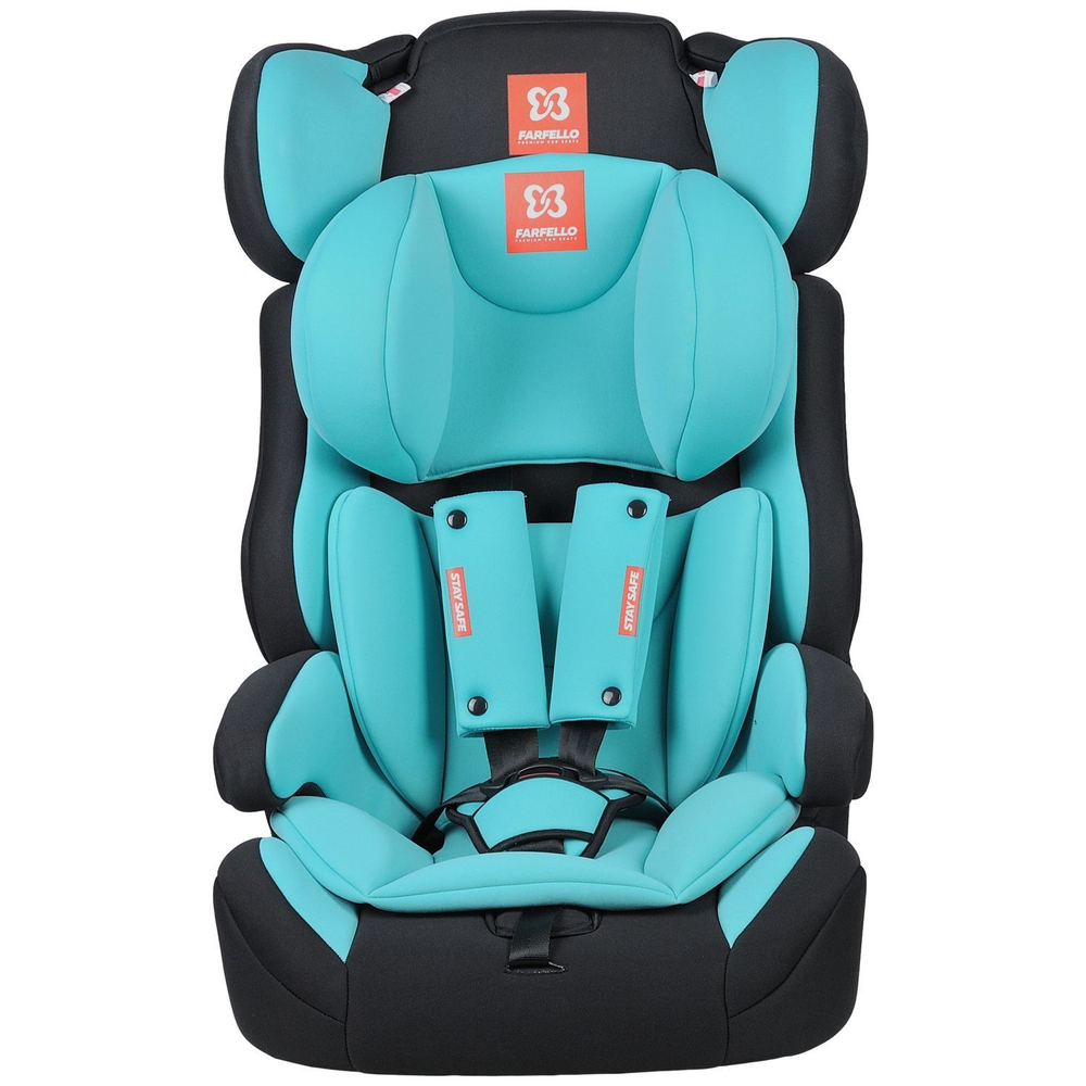 Автокресло детское  GE-E (мятно-чёрный (mint+black))