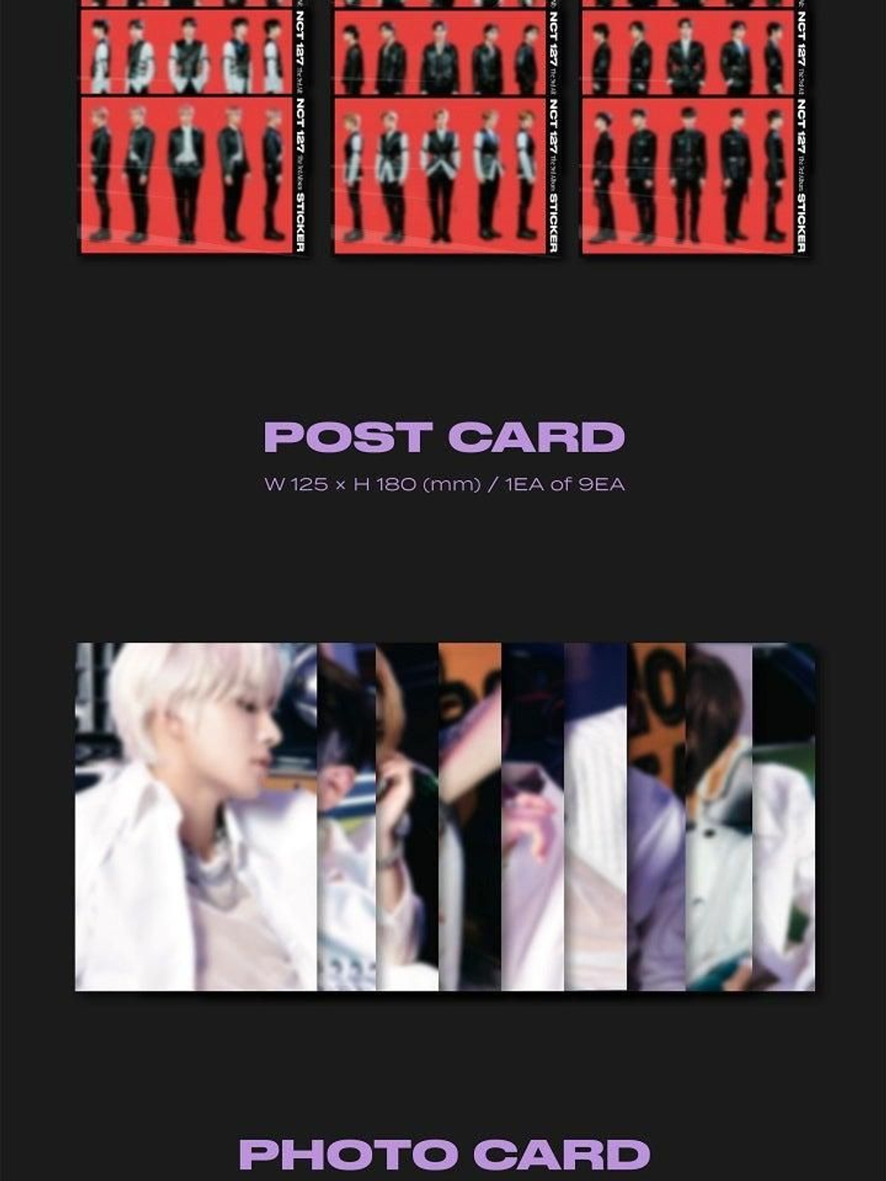 Альбом NCT 127 - STICKER 3rd Album STICKER Version