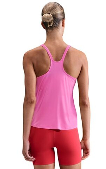 Женский топ теннисный Nike One Classic Dri-Fit Tank - playful pink/white