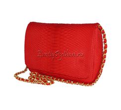 Клатч из кожи питона CL-124