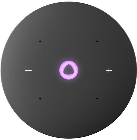 Умная колонка Яндекс Мини 3 с часами, черный