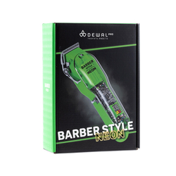 Профессиональная машинка для стрижки Dewal Barber Style Neon 03-081 Green