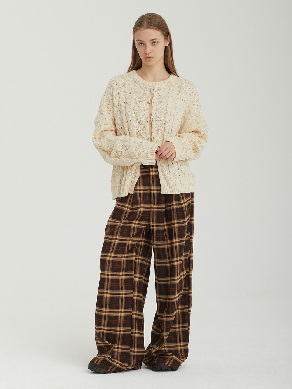 Женские Брюки Hari Plaid Grandpa