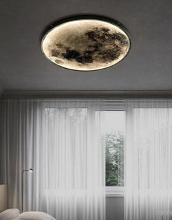 Шикарный космический светильник, который можно вешать на стену и на потолок