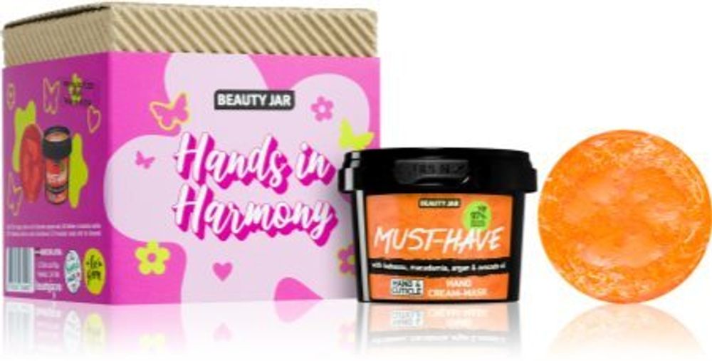 Beauty Jar Крем-маска Must Have для рук 100 мл + мыло с глицерином 60 г Hands In Harmony