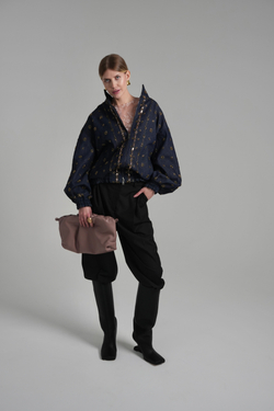 Бомбер Джинсовый "Королевский деним"