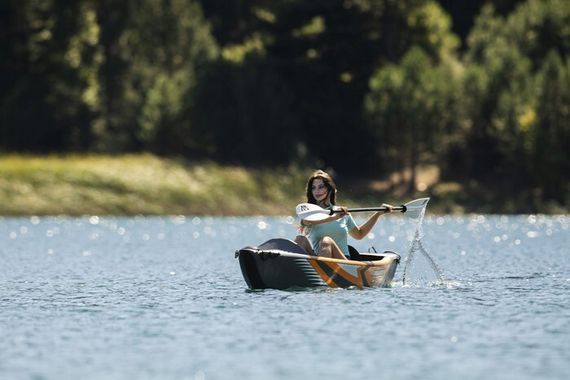 Каяк надувной двухместный Aquamarina Tomahawk AIR - K 440 2 ( арт. Air-K 440 )