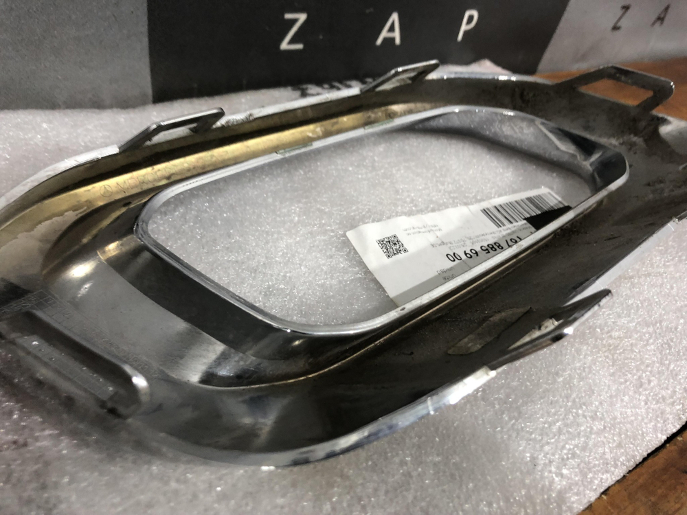 Накладка заднего бампера GLE (V167) 18-нв Б/У Оригинал A1678856900