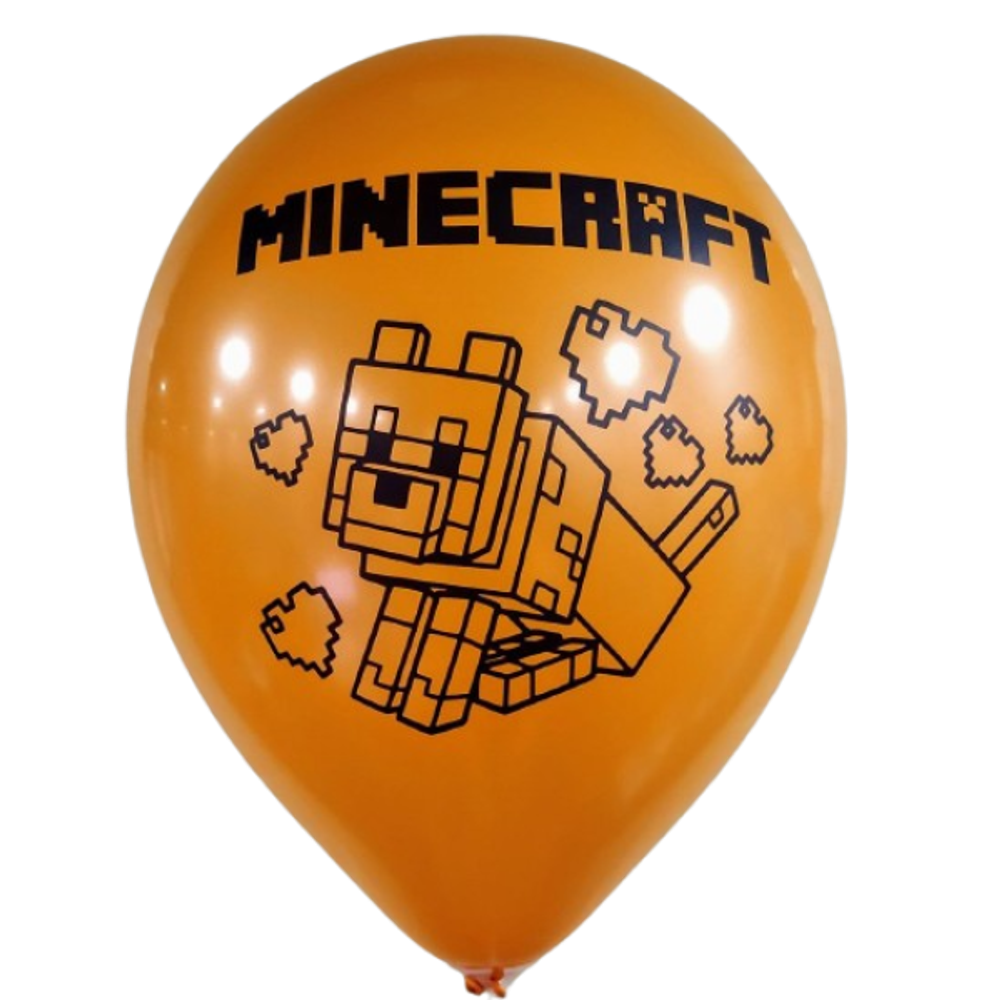 Шар 12" Квадратные человечки ассорти ЗБ 10 шт