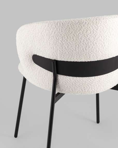 Стул Blaze, белое букле