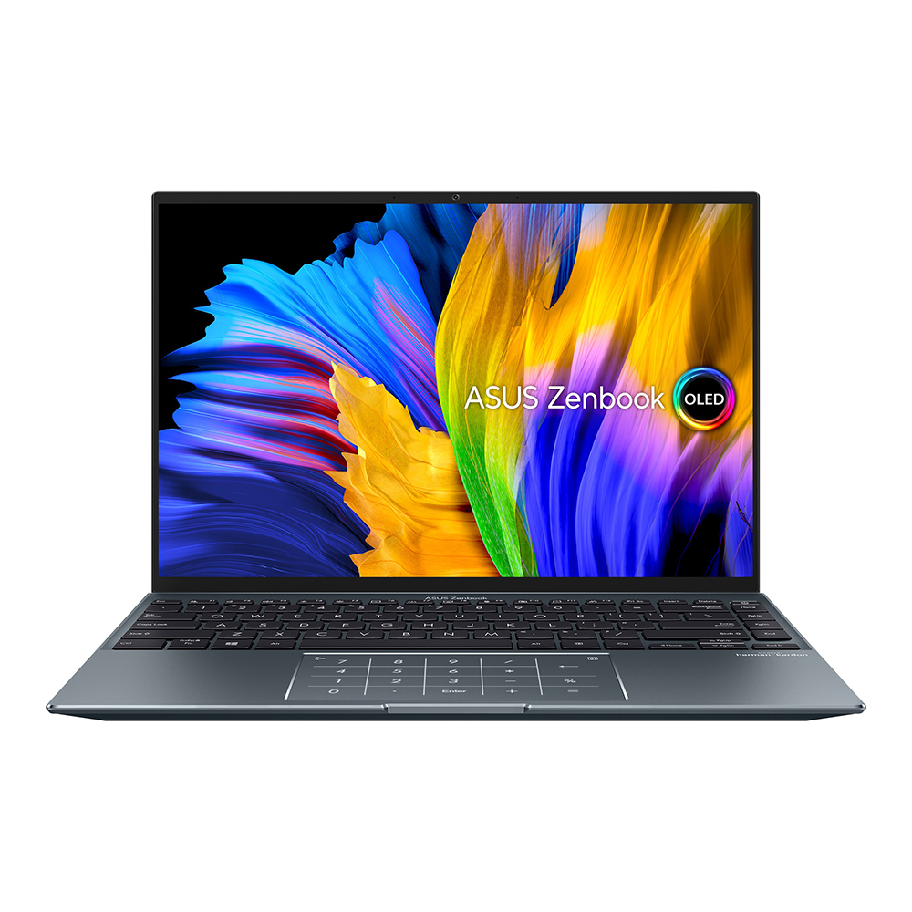 Ноутбук 14" ASUS Zenbook 14X UX5401EA-KN155 Core i7 1165G7/16Gb/512Gb SSD/14" OLED WQUXGA Touch/DOS Серый (90NB0UQ1-M000R0)