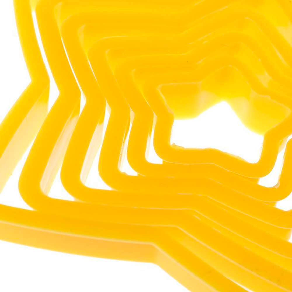 Набор пластиковых вырубок «Звездочки» 6 шт