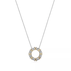 Подвеска из платины и золота с 16 бриллиантами, Tiffany💙 Jean Schlumberger. Единственная в наличии