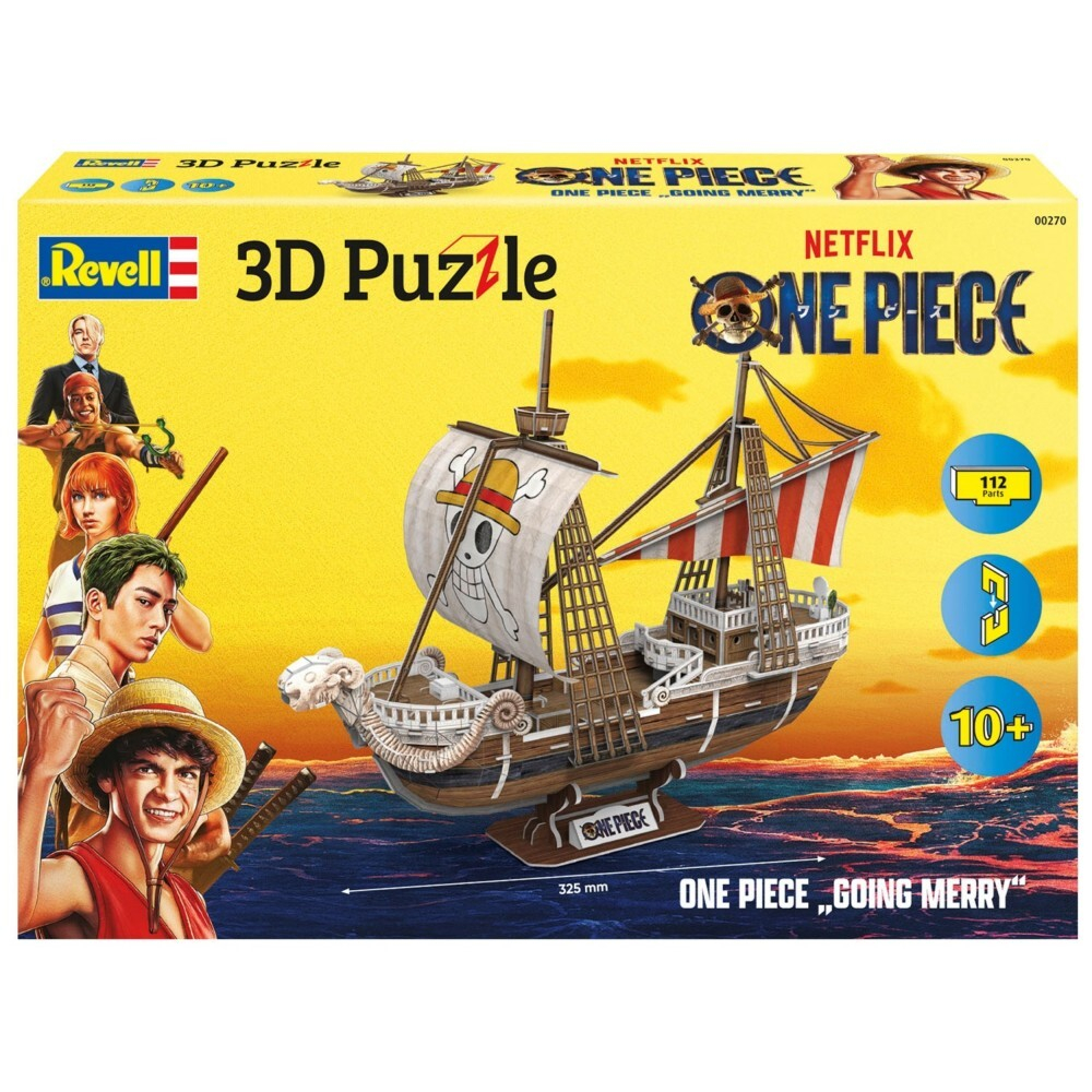 Revell / 3D пазл One Piece Flying Lamb/ Going Merry 112 элементов/ 00270