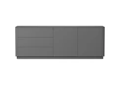 Тумба Tammi 3 ящика 2 двери L (серый)