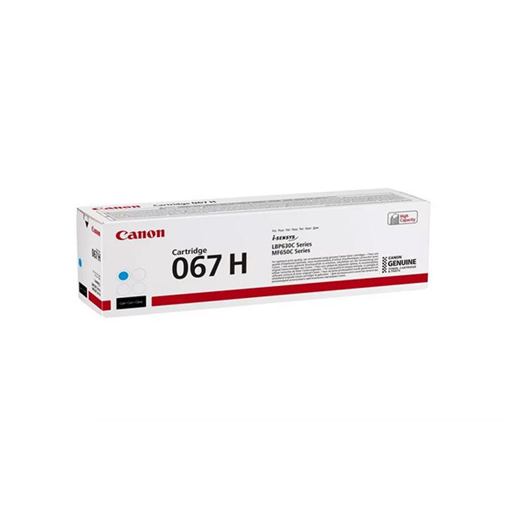 Картридж Canon 067HC (5105C002) для LBP631/633/MF651/655/657 голубой