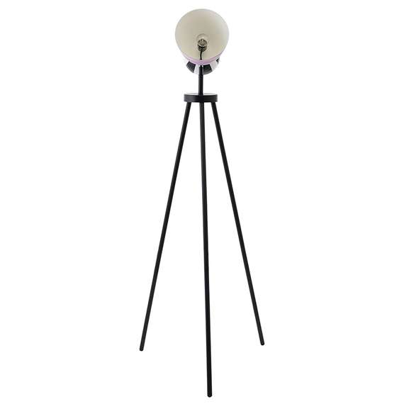 Торшер anniken, D37х145 см, черный/белый/лиловый