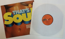 Винтажная виниловая пластинка LP Сборник Thats Soul 4 (Holland 1973)
