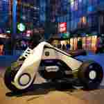 Детский электромотоцикл "Cool Moto" BDQ6188 белый