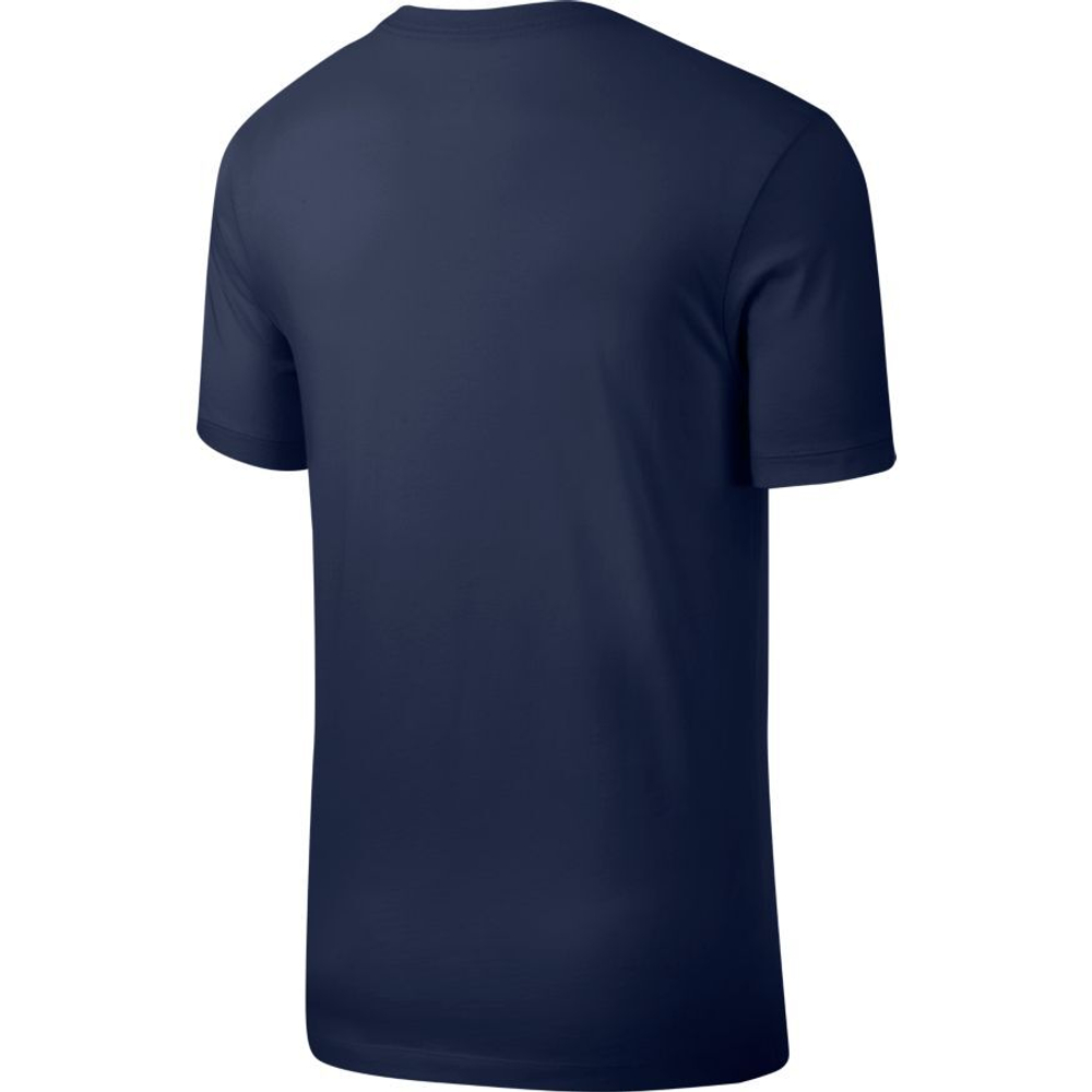 Мужская теннисная футболка Nike NSW Club Tee M - midnight navy/white