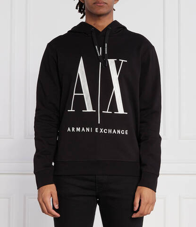 Худи Armani Exchange - черный(8NZMPC ZJ1ZZ)