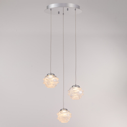 Подвесной светильник MD25030003-3A chrome/clear