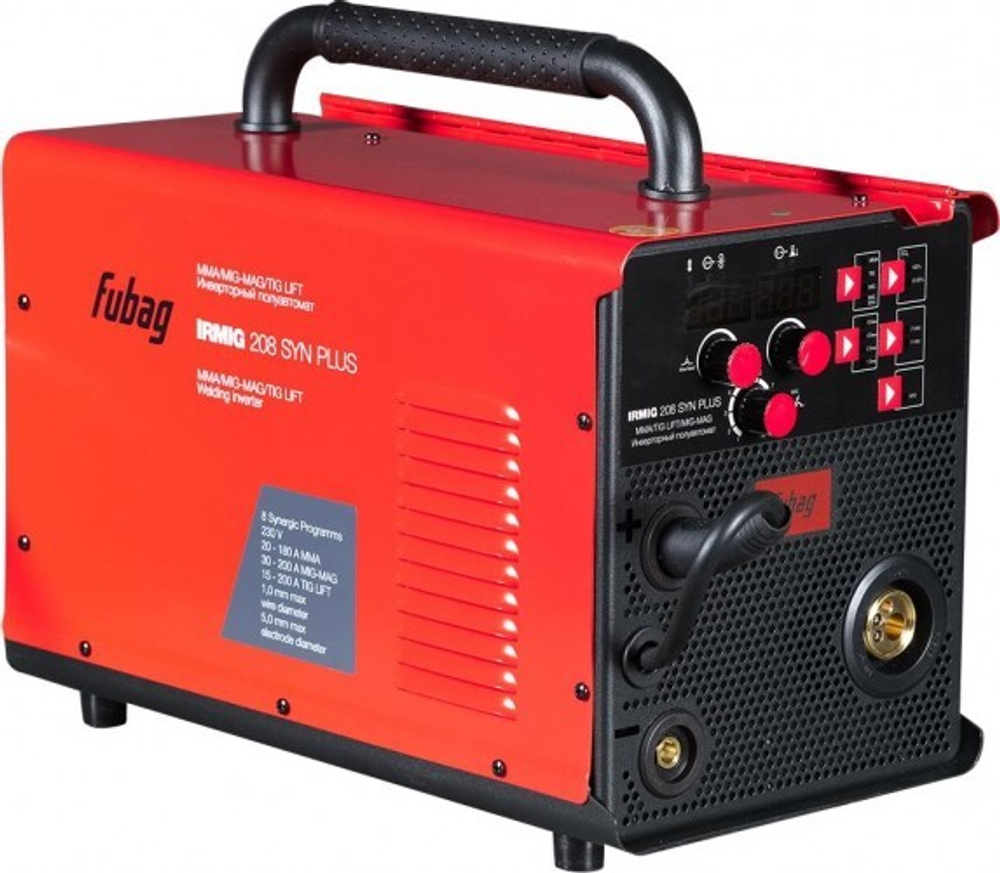Сварочный полуавтомат FUBAG IRMIG 208 SYN PLUS (31447) + горелка fb 250 3m (fb 250 ergo 3m) (3844 31447.1