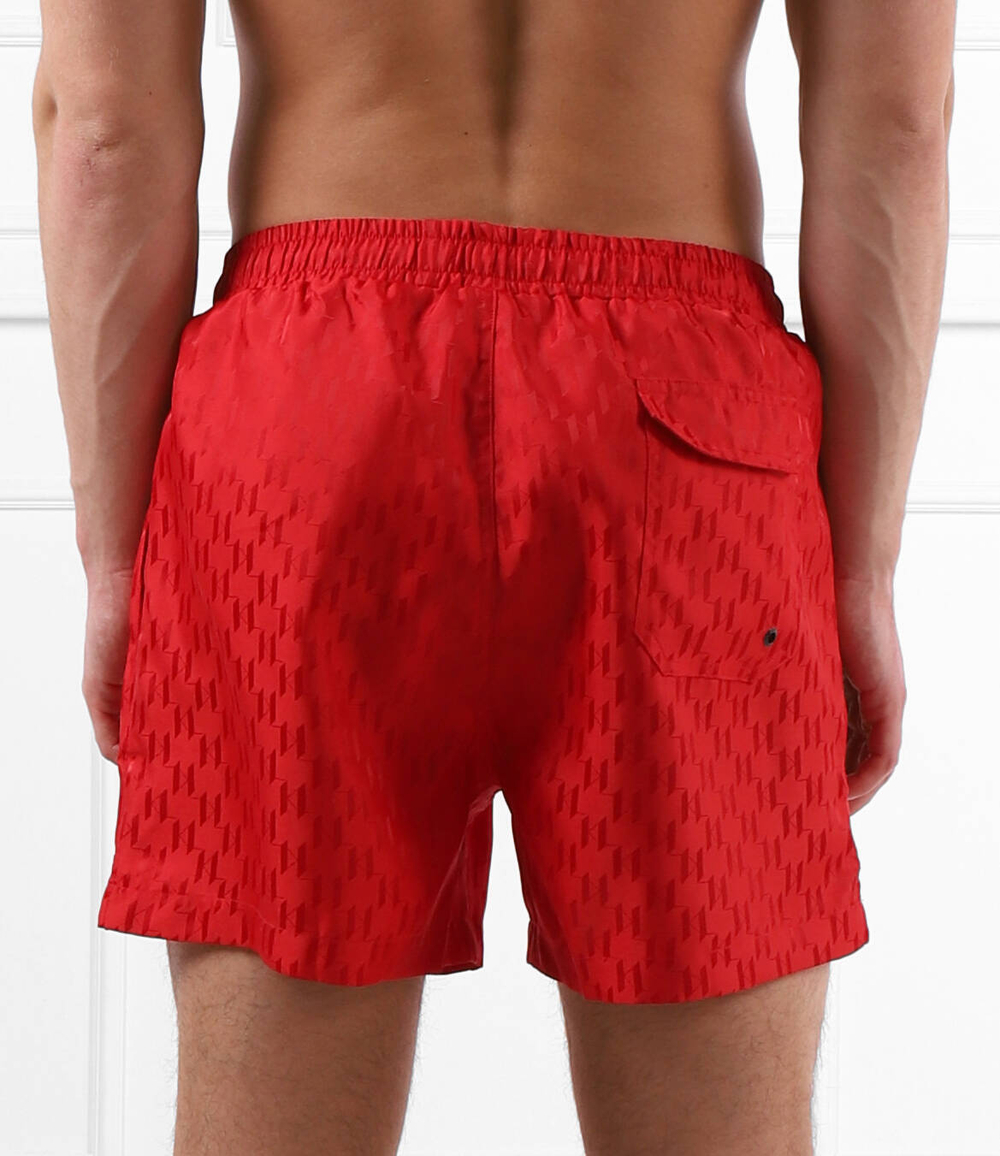 Шорты для плавания Karl Lagerfeld - красный(231M2207)