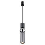 4070/5L L-VISION ODL19 475 серый/хром Подвес GU10 1*5W SAKRA