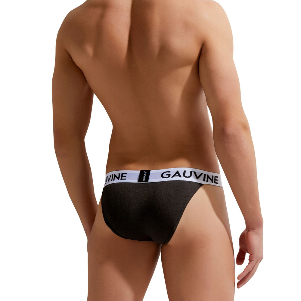 Мужские трусы-танга Cotton Essentials Tanga Brief (Размер: XL) (Цвет: черный)