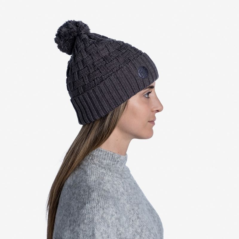 Шапка вязаная с флисом Buff Hat Knitted Polar Airon Grey Vigore Фото 6