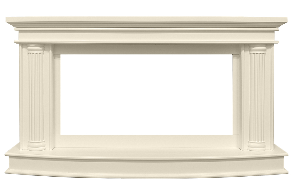 Каминокомплект Rome  - Слоновая кость с очагом Vision 42 LED