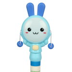 Мыльные пузыри Зайка-колотушка со светом 24 см, 2 цвета микс,, с-30105