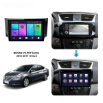 Магнитола для Nissan Sentra/Sylphy B17 2012-2023, Tiida 2015  - Carmedia OL-1666-1 IPS, Android 10, 8 ядер (TS18), 4G SIM-слот