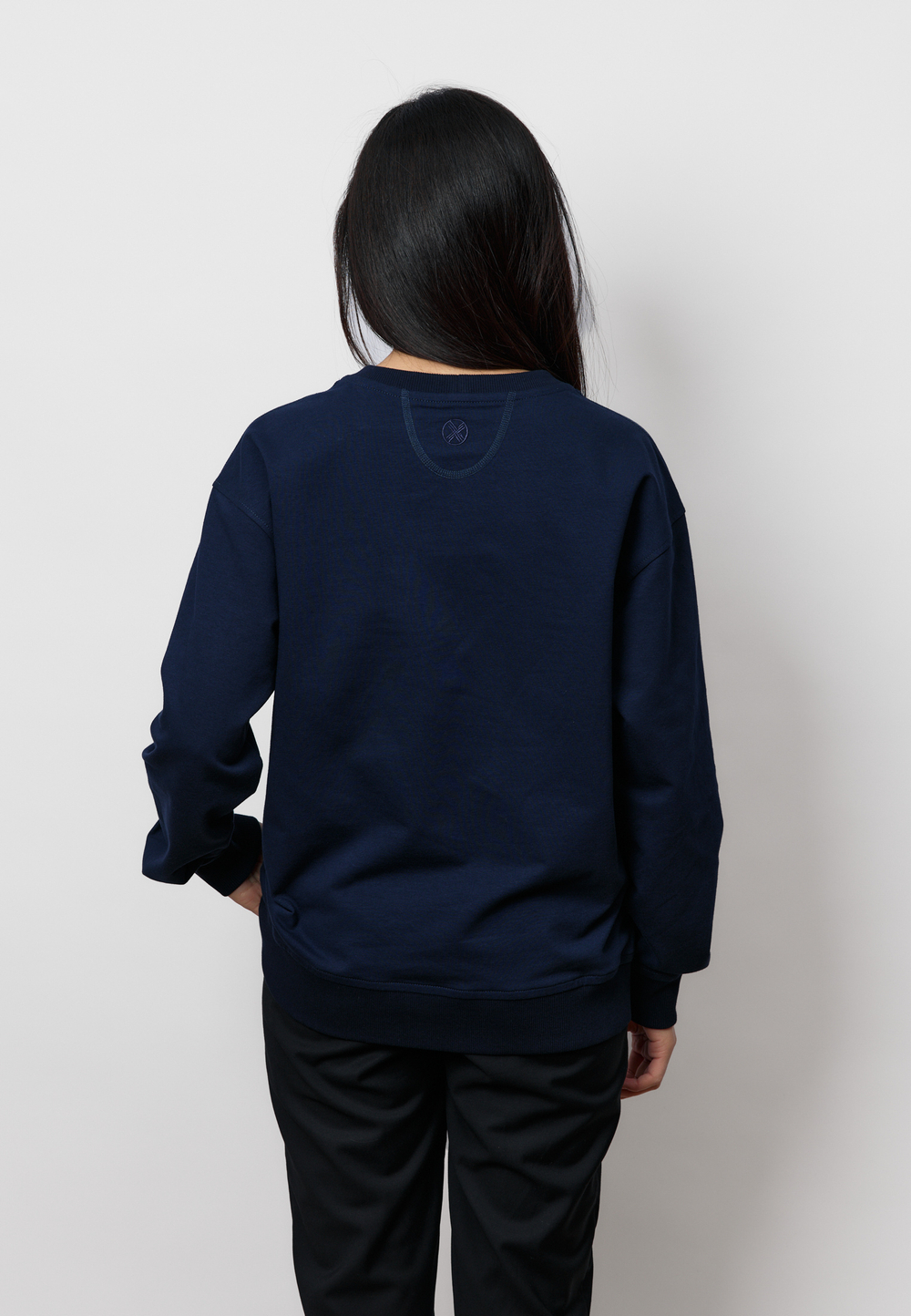 Свитшот SHANYRAQ APPLIQUE BLUE