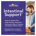 NOW Foods, сертифицированный органический порошок из шелухи семян подорожника, 340 г (12 унций)