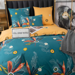 Комплект постельного белья Люкс Сатин 100% хлопок на резинке AR336