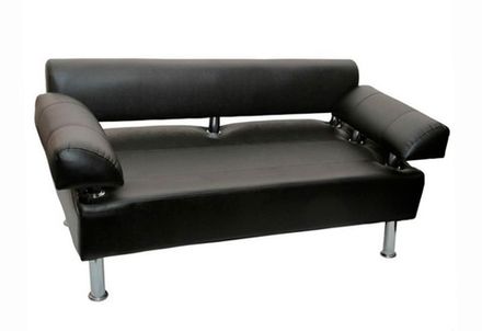 Диван офисный 2-х местный к/з