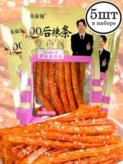 Азиатская закуска с кунжутом острая Латяо 76 г * 5 шт