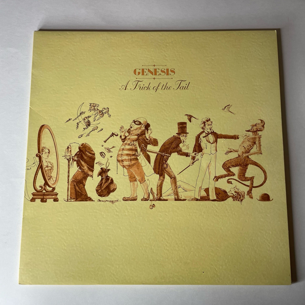 Винтажная виниловая пластинка LP Genesis A Trick Of The Tail (Англия 1983)