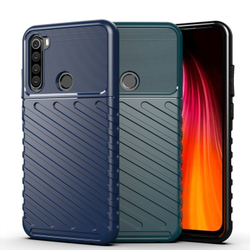 Чехол для Xiaomi Redmi Note 8 цвет Blue (синий), серия Onyx от Caseport