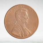 USA, 1 Cent, 1995 - Lincoln Memorial Cent, VF