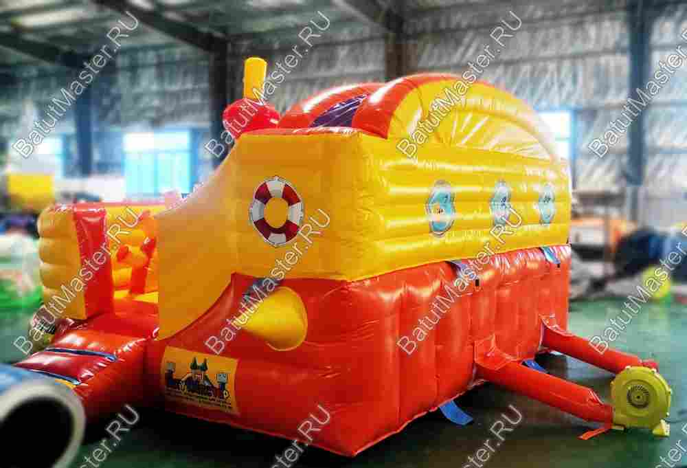 Коммерческий надувной батут "Мини корабль"