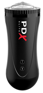 Черный автоматический мастурбатор-ротик Moto Stroker (Цвет: черный)