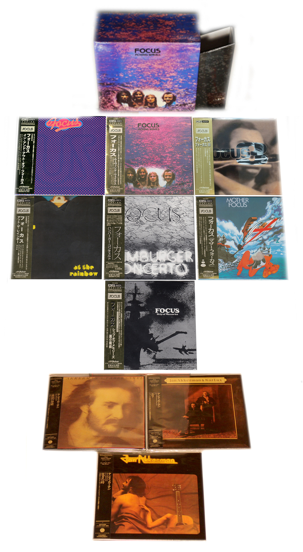 Focus & Jan Akkerman / Комплект (10CD)