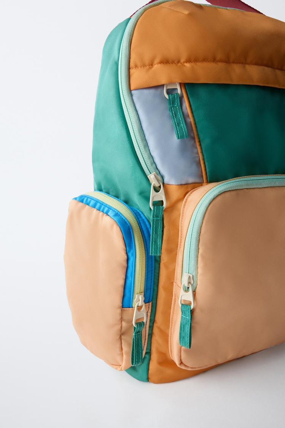 ZARA РЮКЗАК ДЛЯ ХАЙКИНГА, ОРАНЖЕВЫЙ