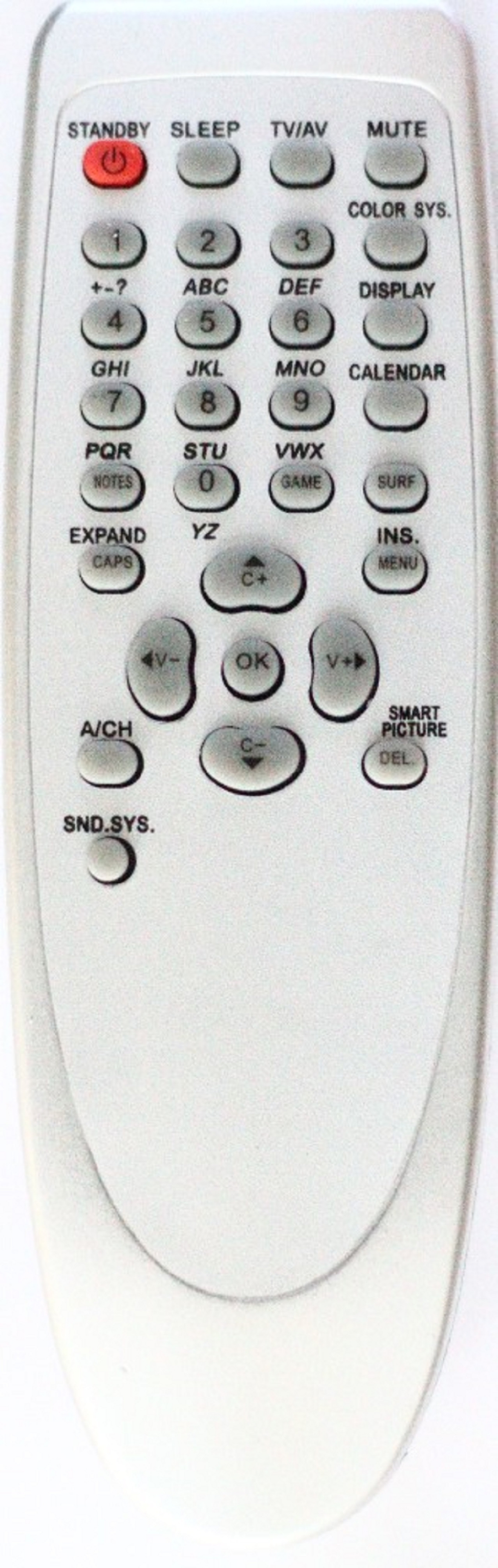 Пульт RC1153014 для Polar / Rolsen / Sitronics / Elenberg / Sanyo