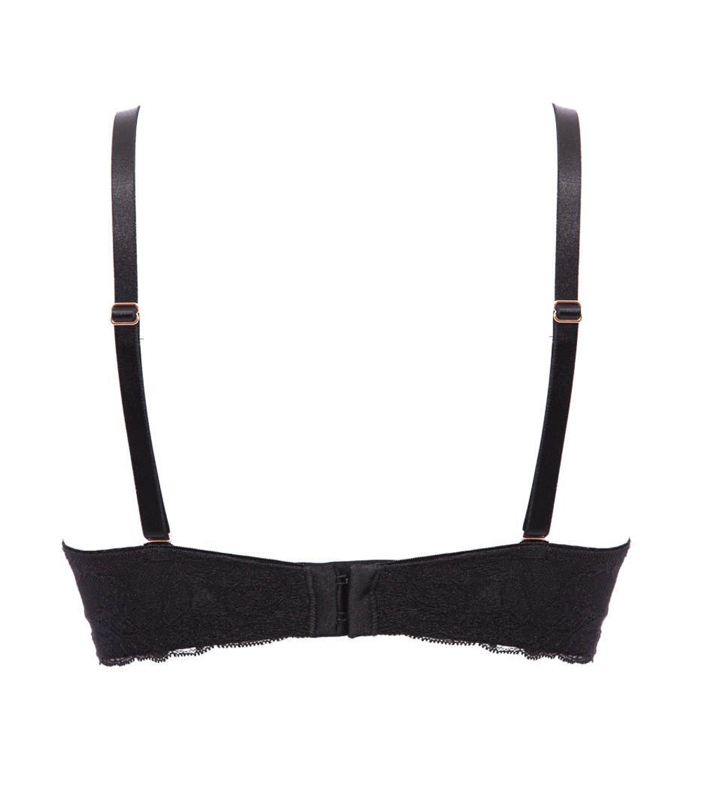 Черный супер пуш-ап бюстгальтер Sublime (Размер: 75E) (Цвет: черный)