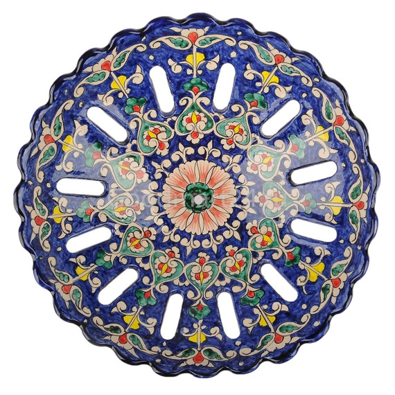 Фруктовница синяя